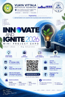 INNOVATE & IGNITE 2026 – Mini Project Expo Mini Project Expo Poster